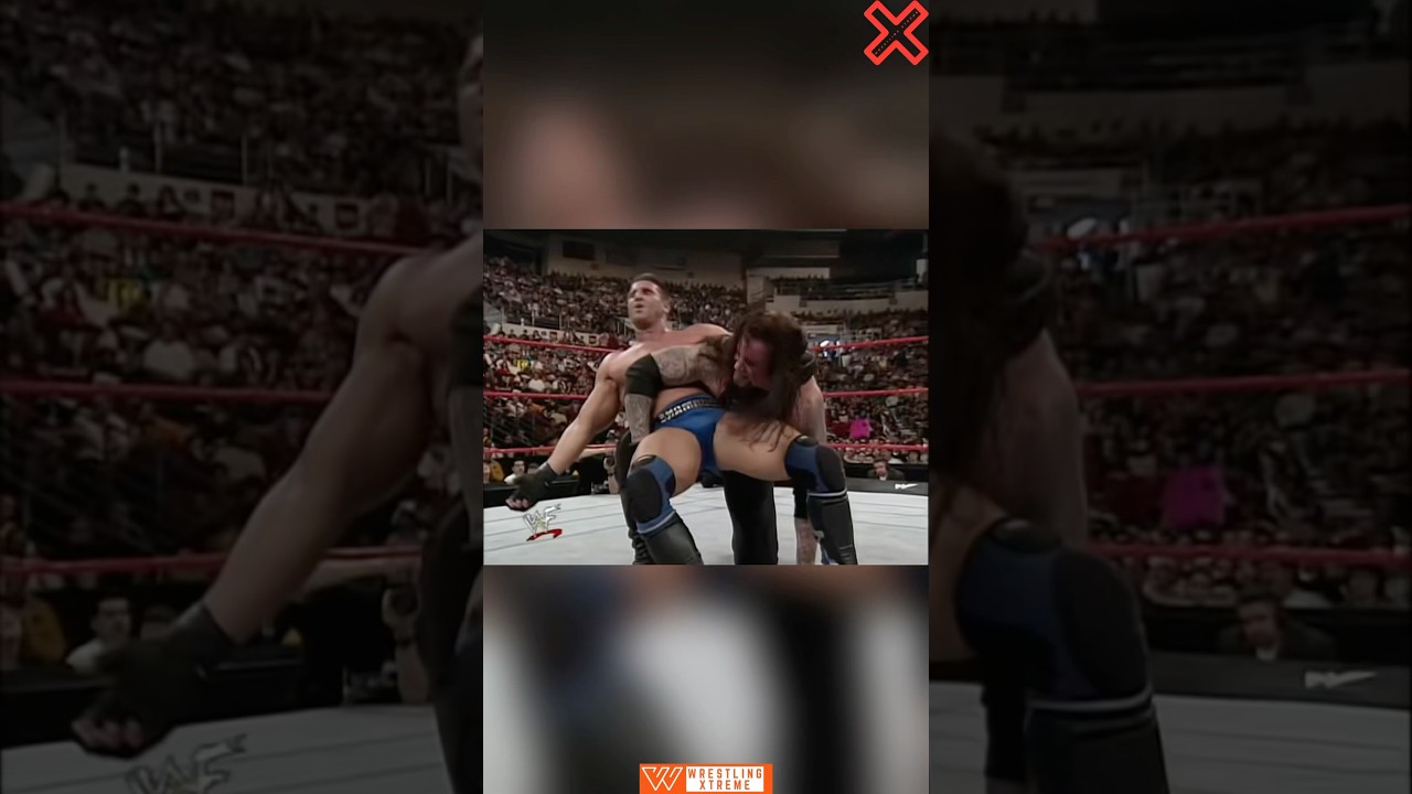 Ken Shamrock vs The Undertaker | WWE Attitude Era Classic 🔥 #wwe #shorts