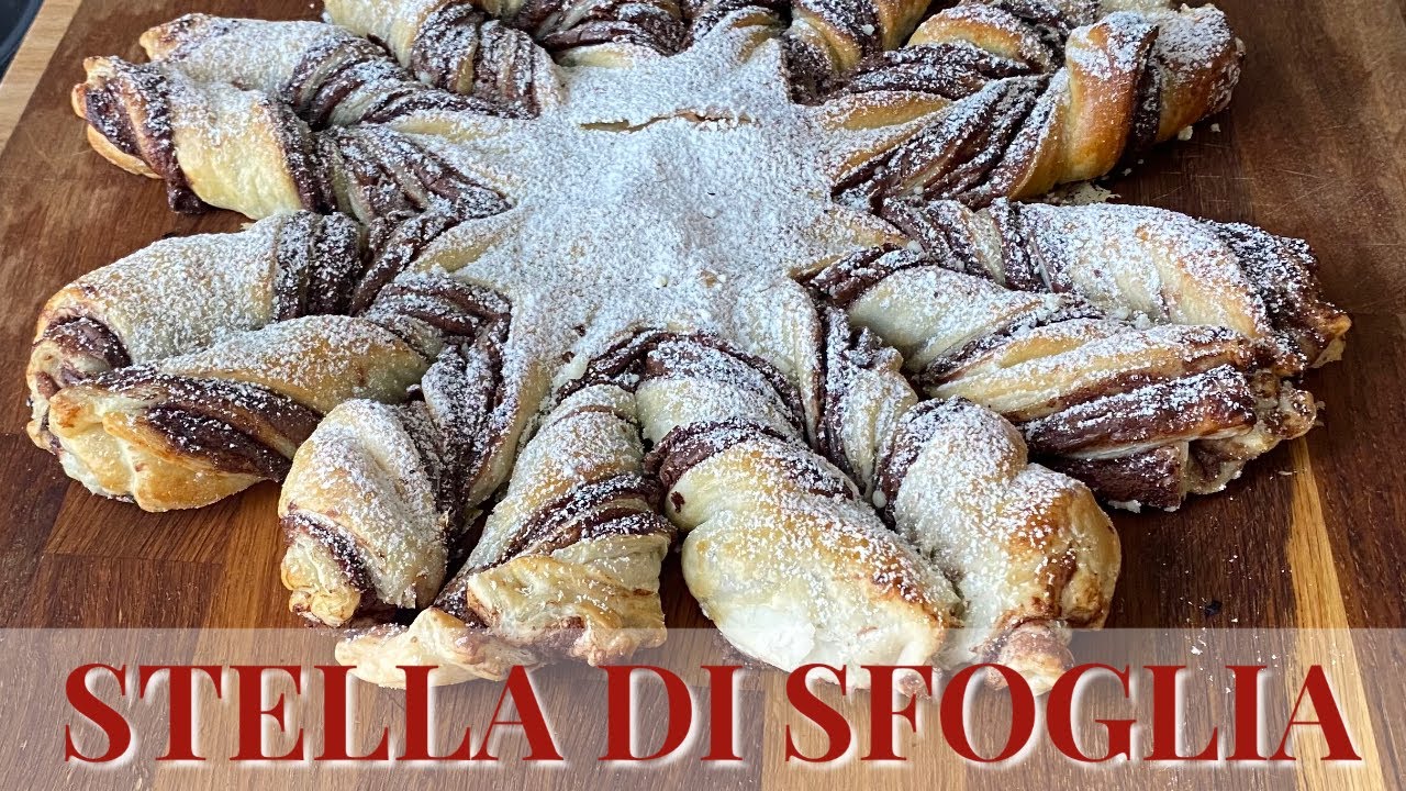 STELLA DI SFOGLIA ALLA NUTELLA ( DOLCI) 2C+K