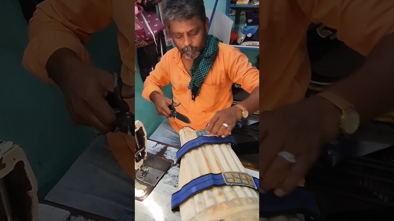 Cricket Kit Repair #SS #cricketPads #batting #Pads #fixing #oneLove #Dhoni #Chennai #pavilion #Shop