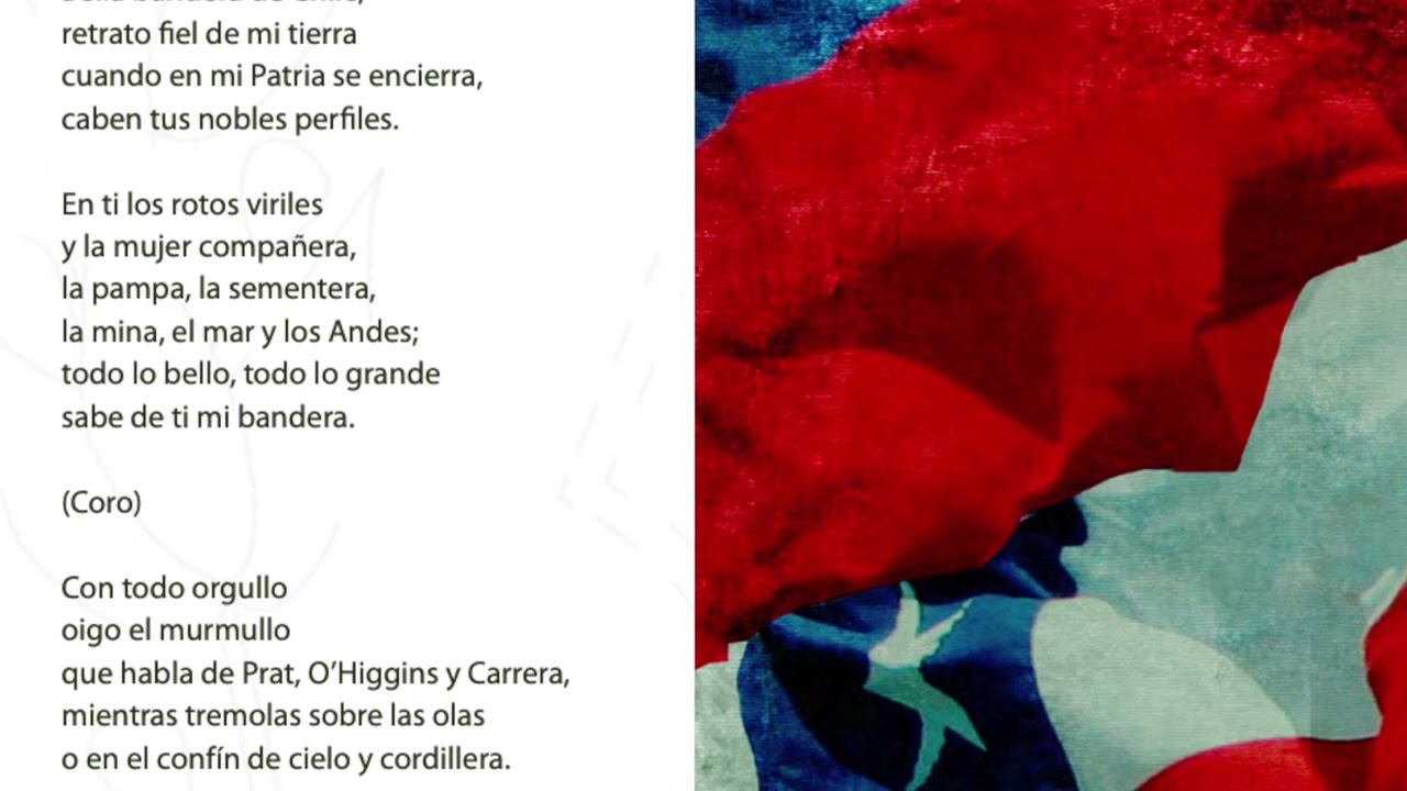 Canto Bella Bandera de Chile