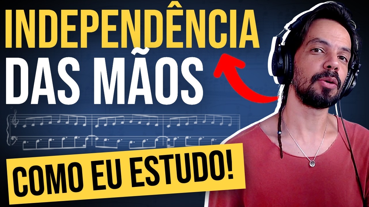 COMO ESTUDAR INDEPENDÊNCIA DAS MÃOS NO PIANO!