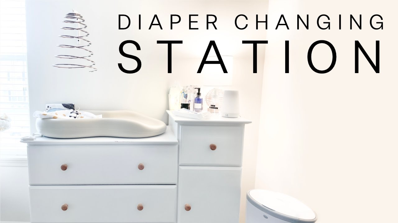 Diaper Changing Station | Our Essentials, Storage + Organization