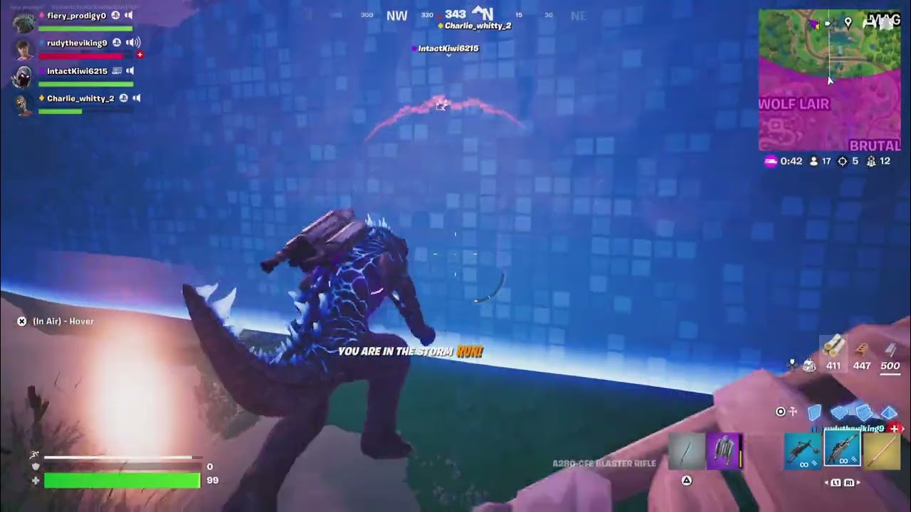 Rudy, Dad and his Crew claim Victory Royale