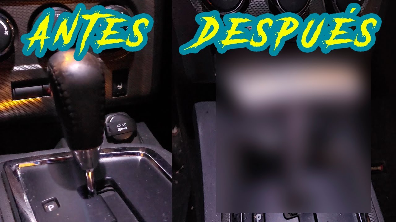 Reemplazo de pomo de palanca  |  Dodge Challenger R/T