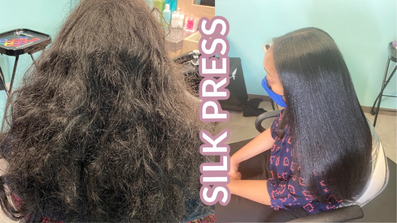 ITS THE SILK FOR ME| SPED UP SILK PRESS