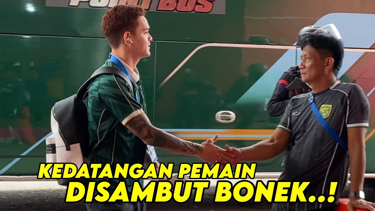 Detik2 Kedatangan Pemain Persebaya di Kandang PSIM‼️
