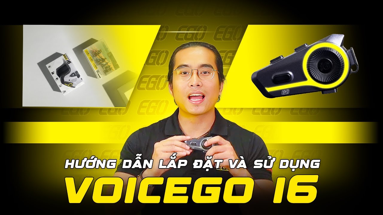 |EGO HELMET| - Hướng dẫn lắp đặt và sử dụng tai nghe Bluetooth intercom Voicego i6