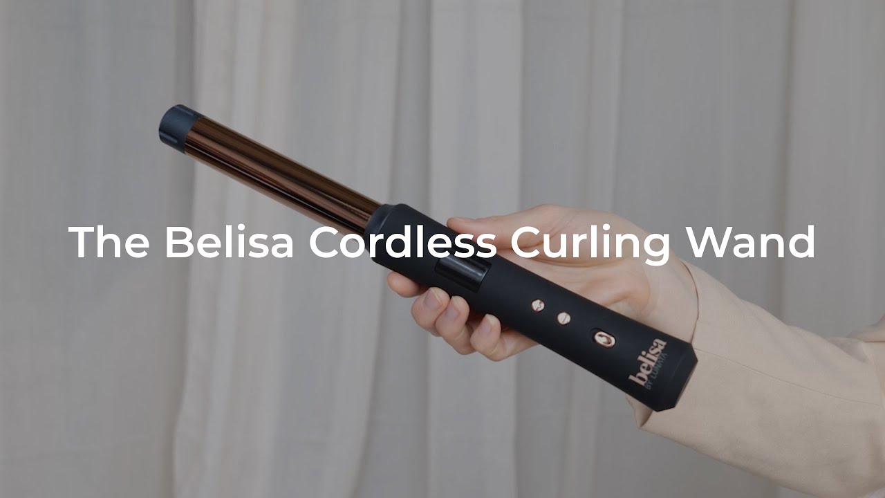 The Belisa by Lunata Cordless Curling Wand