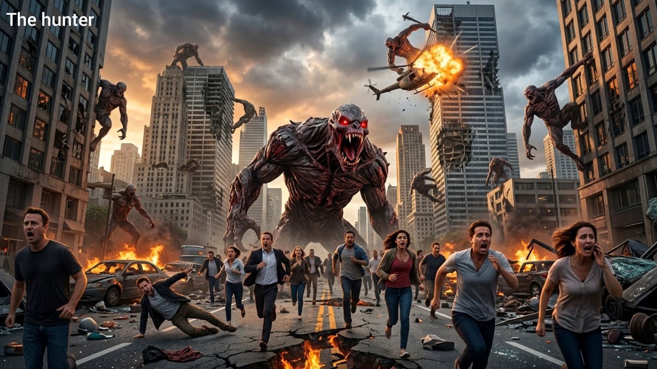 Giant Shadow Fang Attack|The Day Monsters Ruled the City