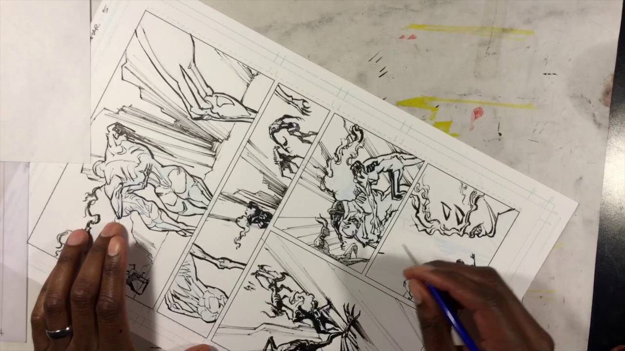The time I quit comics: Gerimi Drawing Comics #124