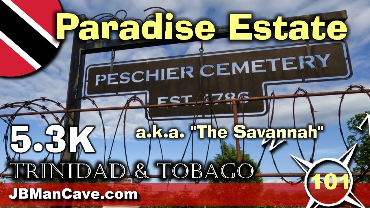 TRINI at Paradise Estate QUEEN'S PARK SAVANNAH Port of Spain Trinidad and Tobago JBManCave.com