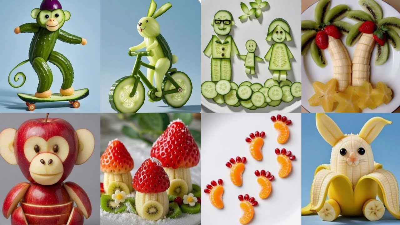 Ramzan Special Fruit & Vegetable Salad Decoration | Easy Iftar Plating Ideas 2026