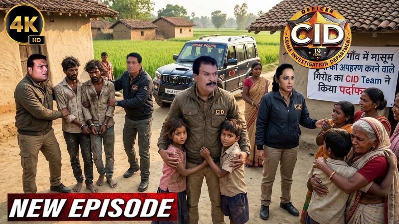 बिहार के गाँव में बच्चों का अपहरण करने वाले गिरोह का CID ने किया पर्दाफाश | CID New Episodes 2026