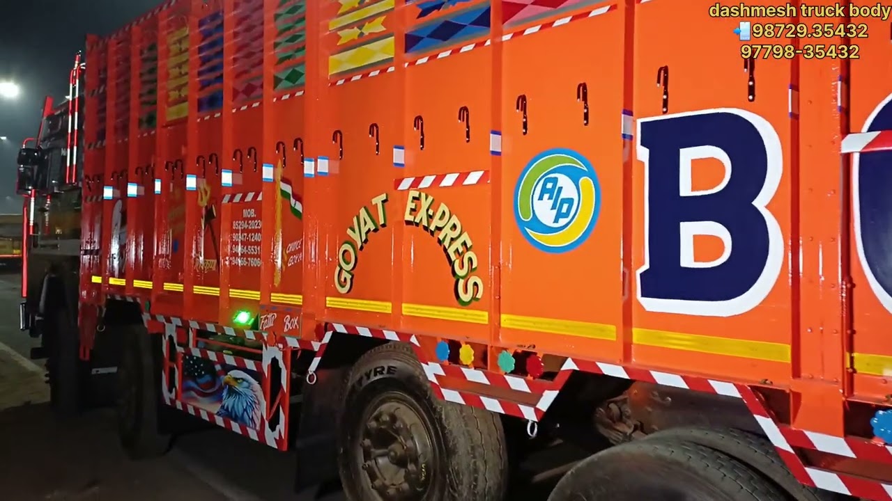 Narwana city (haryana)Tata motors 4225c bs6 👸 body building work done ✔️ 💜 full review 👌 