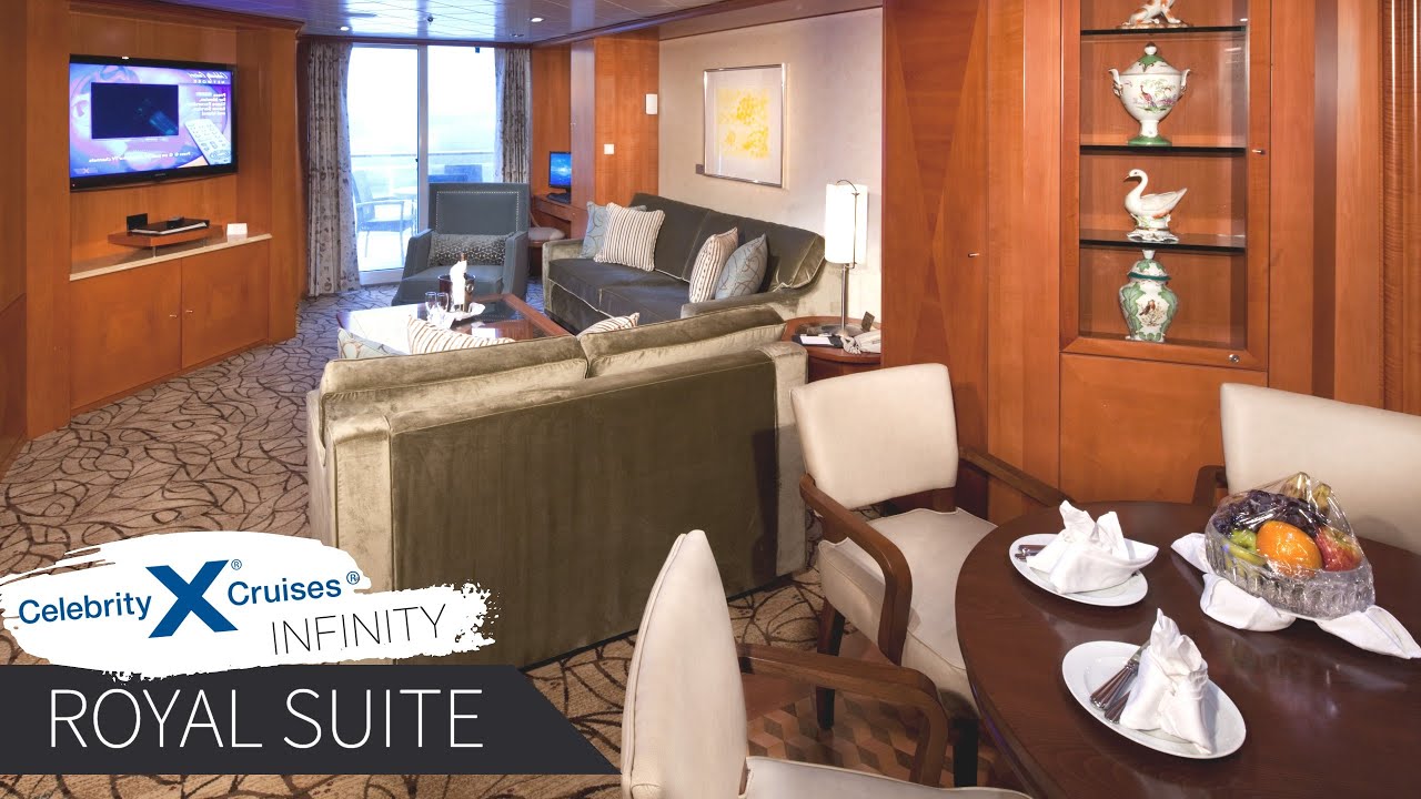 Celebrity Infinity | Royal Suite Full Walkthrough Tour & Review | 4K