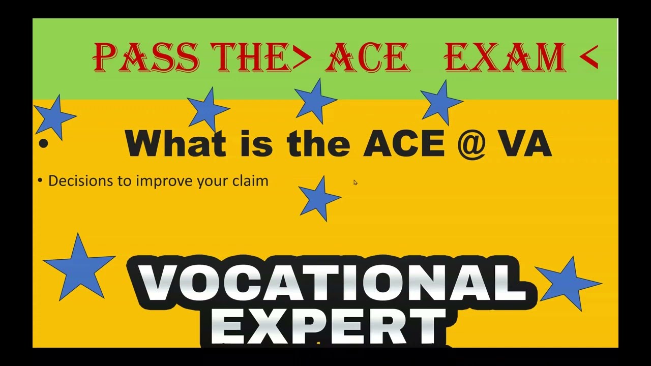 VA Claims ACE Review Exam