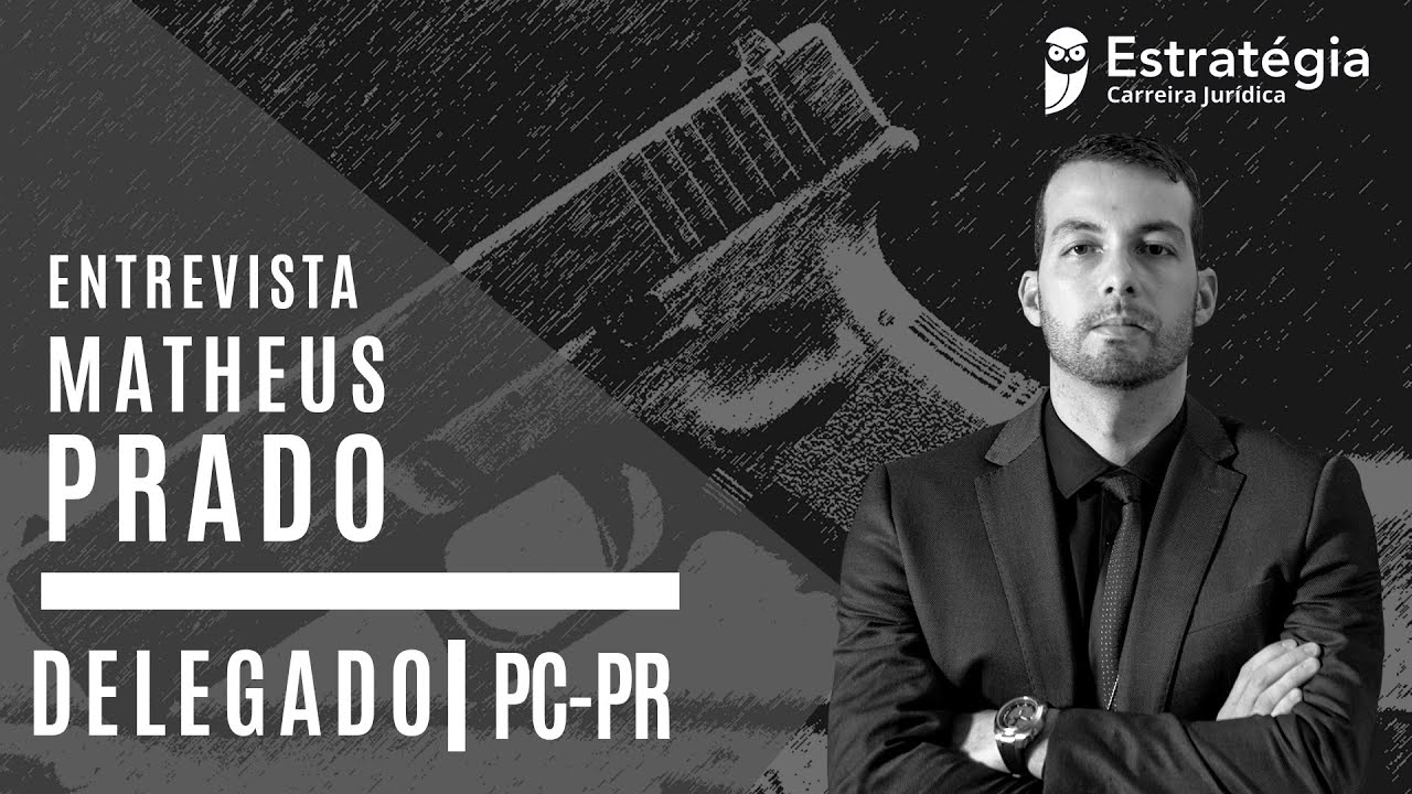 O que faz um delegado da PCPR? Confira a entrevista com o Dr. Matheus Prado