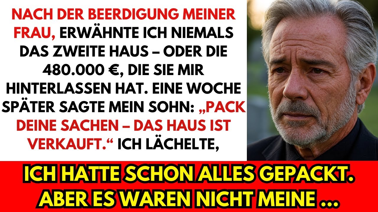 Nach der Beerdigung meiner Frau verschwieg ich meinem Sohn das zweite Haus – gut, dass ich schwieg