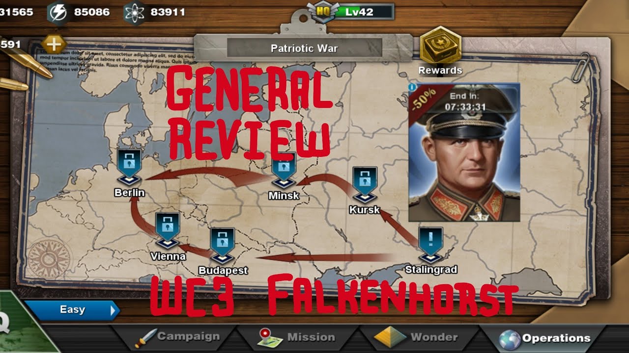 FALKENHORST - General Review - World Conqueror 3