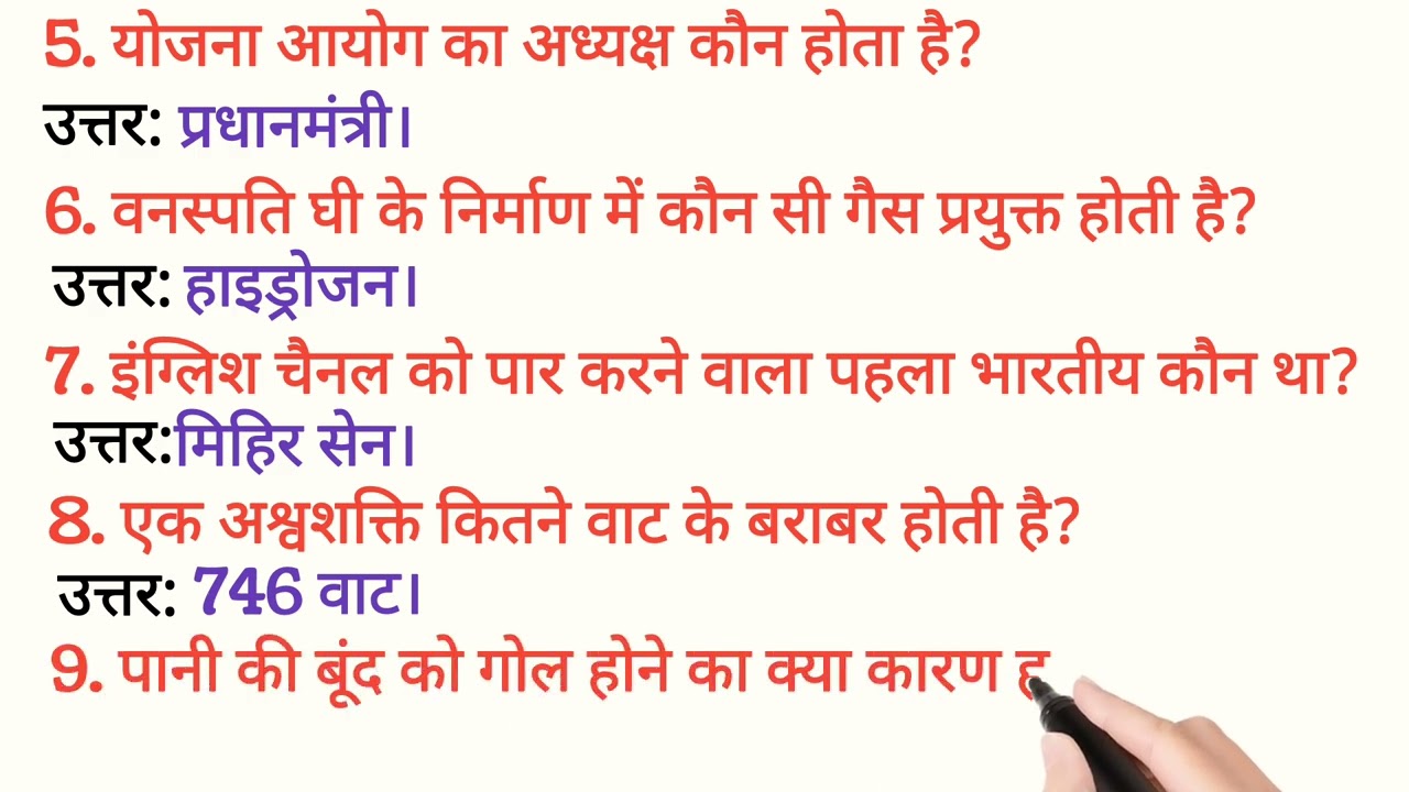 जनरल नाॅलेज 