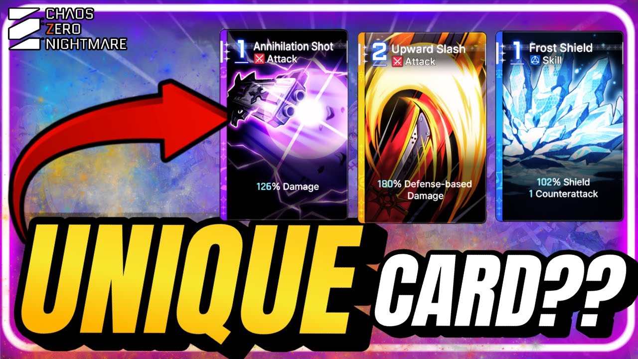 What&rsquo;s the Difference?! | Chaos Zero Nightmare Card Types Explained