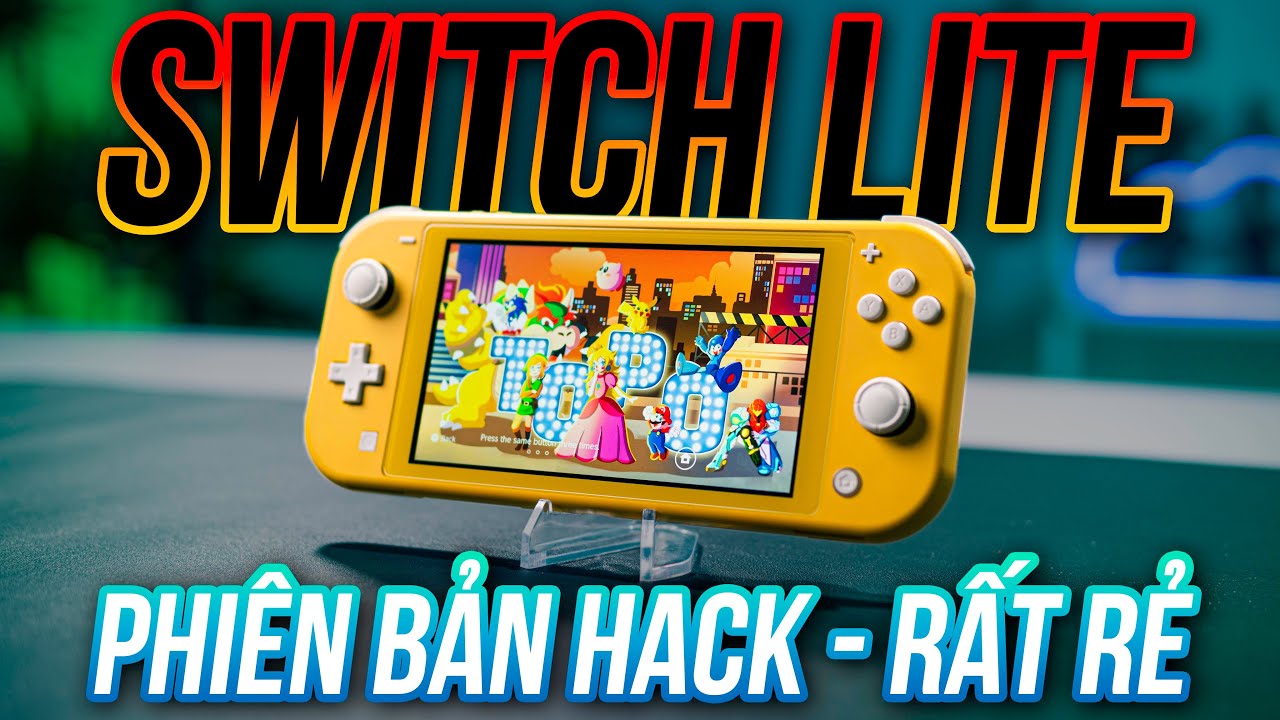 Đây là Nintendo Switch Lite Hack 128GB + 8 Lý do khiến mình mê mệt em nó!!