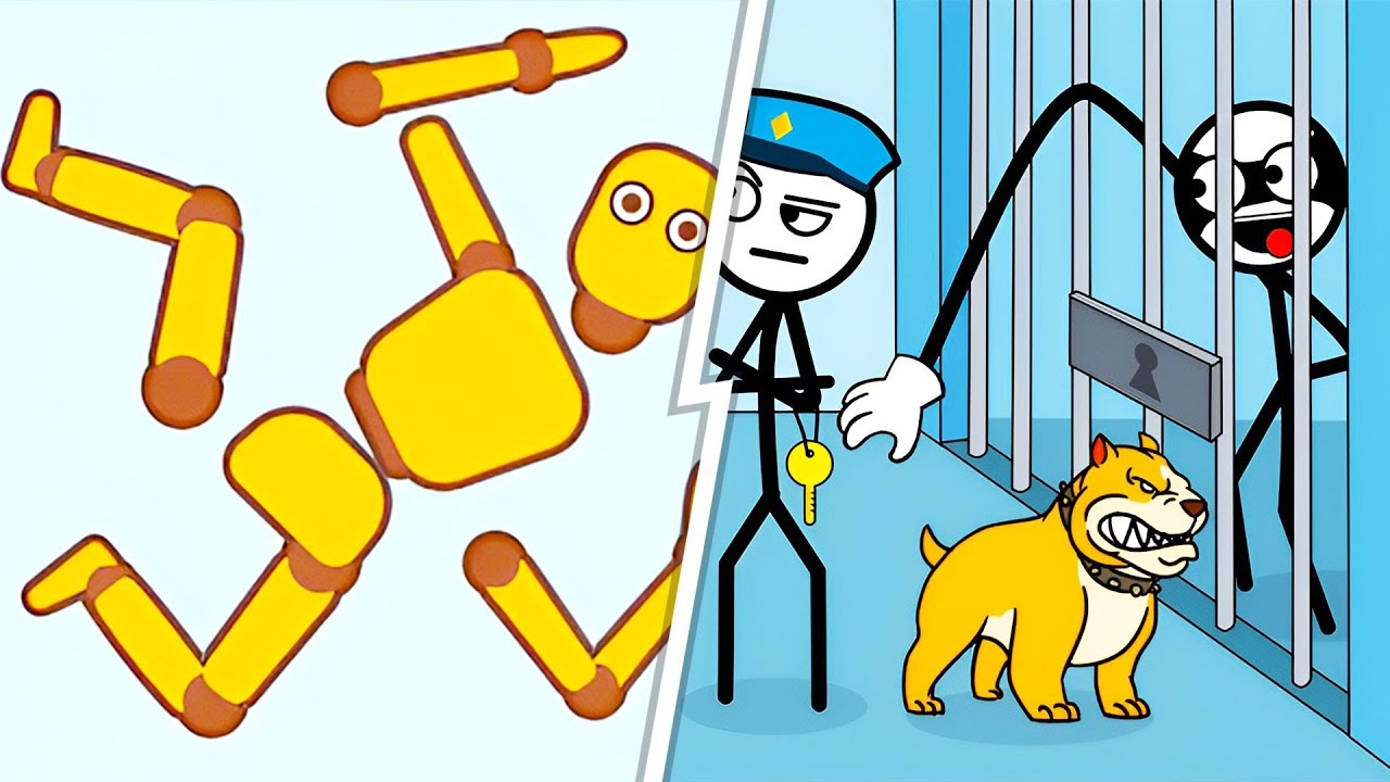 Ragdoll Break VS Thief Puzzle 🔥 Max Level SpeedRun Gameplay (Android,iOS) NEW UPDATE Ep 809