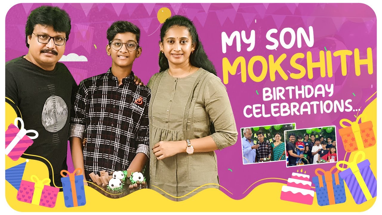 My Son Birthday Celebrations || MeenaVasu || Meena N Pumkins