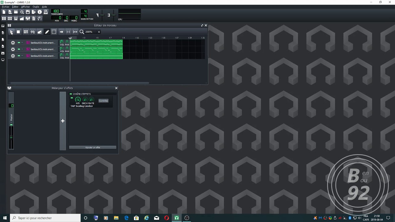 My SoundFont file in LMMS (FREE DOWNLOAD)