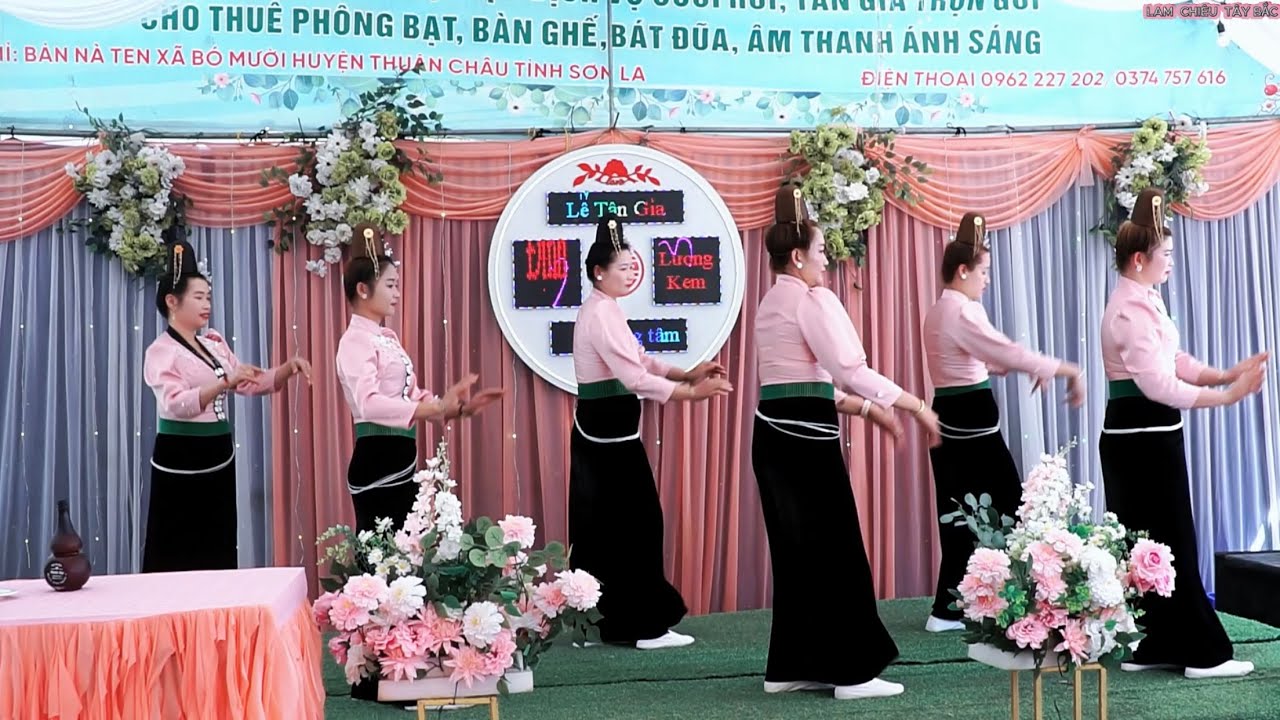 TỔNG HỢP 5 BÀI MÚA MỪNG TÂN GIA ĐẠI CÁT LƯƠNG KEM BẢN NÀ TEN XÃ MƯỜNG KHIÊNG SƠN LA