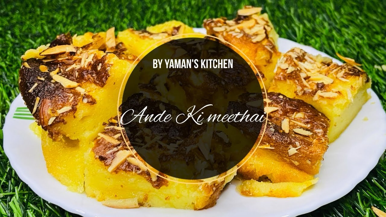 Ande Ki meethai#no oven no tandoor#homemade#easy recipes