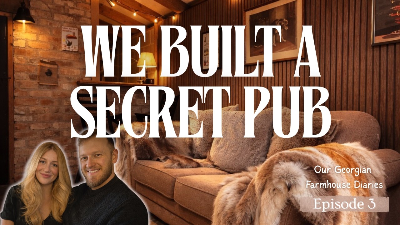 We Built A Secret Pub In Our Georgian Farmhouse | Renovation Update | Episode 3