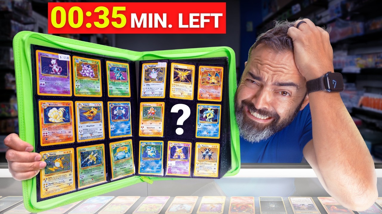 Complete Set in 48-Hours or Lose It All (Pokémon Card Challenge)