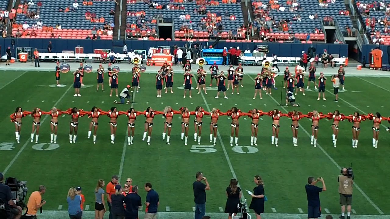 2019 Denver Broncos Cheerleaders Stampede Fight Song