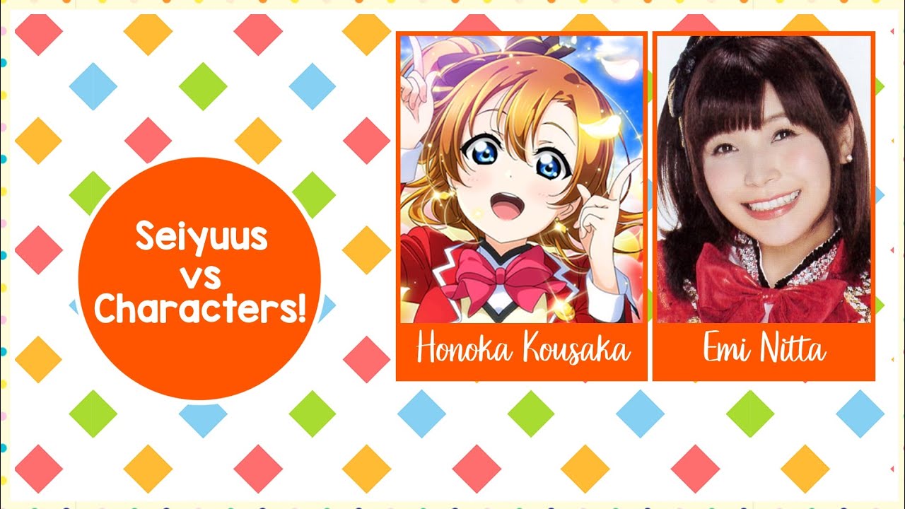 Love Live!! Muse! Seiyuus Vs Characters (Singing Comparison)