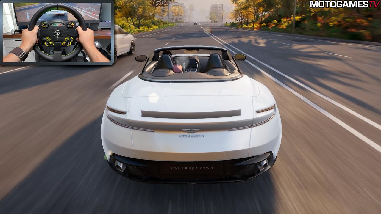 Test Drive Unlimited Solar Crown - 2018 Aston Martin DB11 Volante Gameplay
