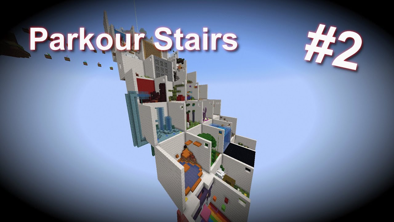 Minecraft Parkour Stairs (Latviski); [Otrā daļa!]