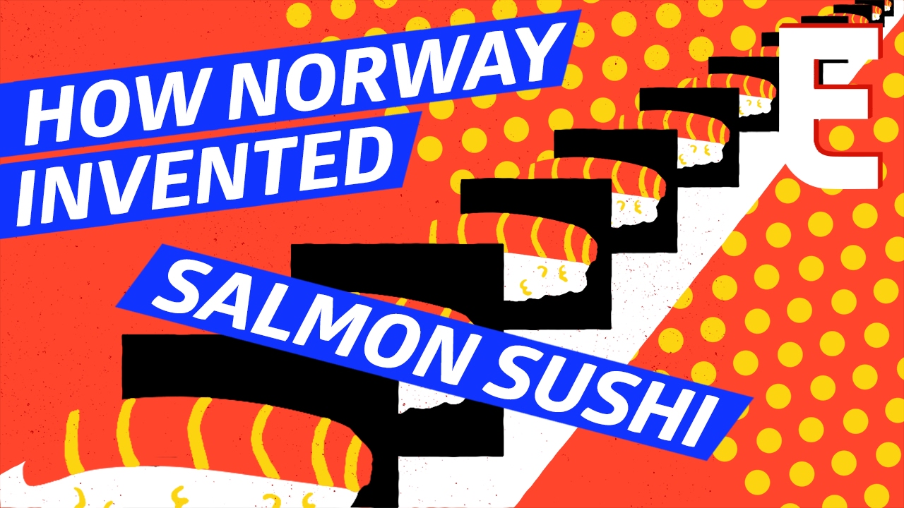 Salmon Sushi Was Actually Invented by a Norwegian — Snack Break
