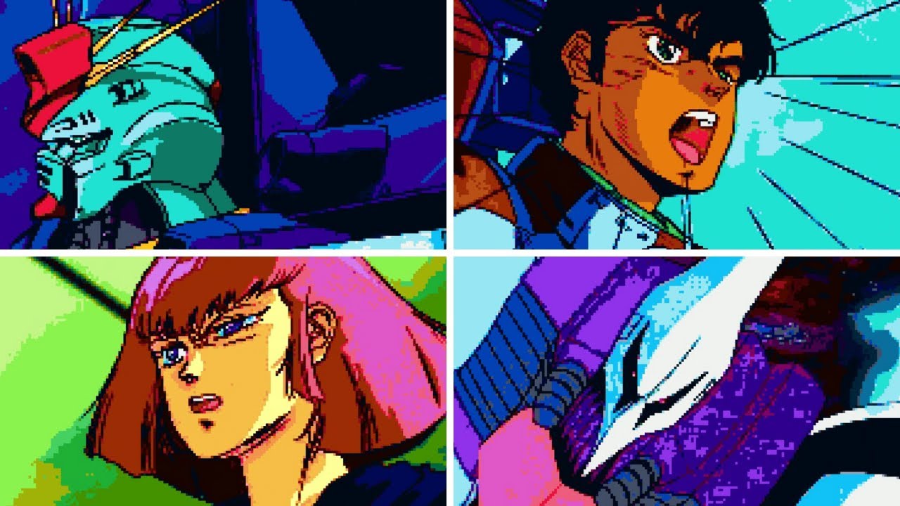 【GBA風 MAD】機動戦士ガンダムΖΖ 「サイレント・ヴォイス」【8bit】