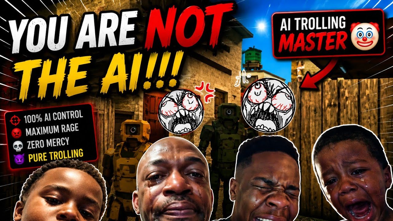 💀 𝘐 𝘏𝘈𝘝𝘌 𝘔𝘈𝘚𝘛𝘌𝘙𝘌𝘋 𝘈𝘐 𝘛𝘙𝘖𝘓𝘓𝘐𝘕𝘎 on Tactical Assault VR 🤡