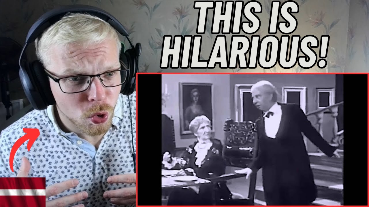 Latvian Reacts: Hilarious Dinner for One with Freddie Frinton & May Warden