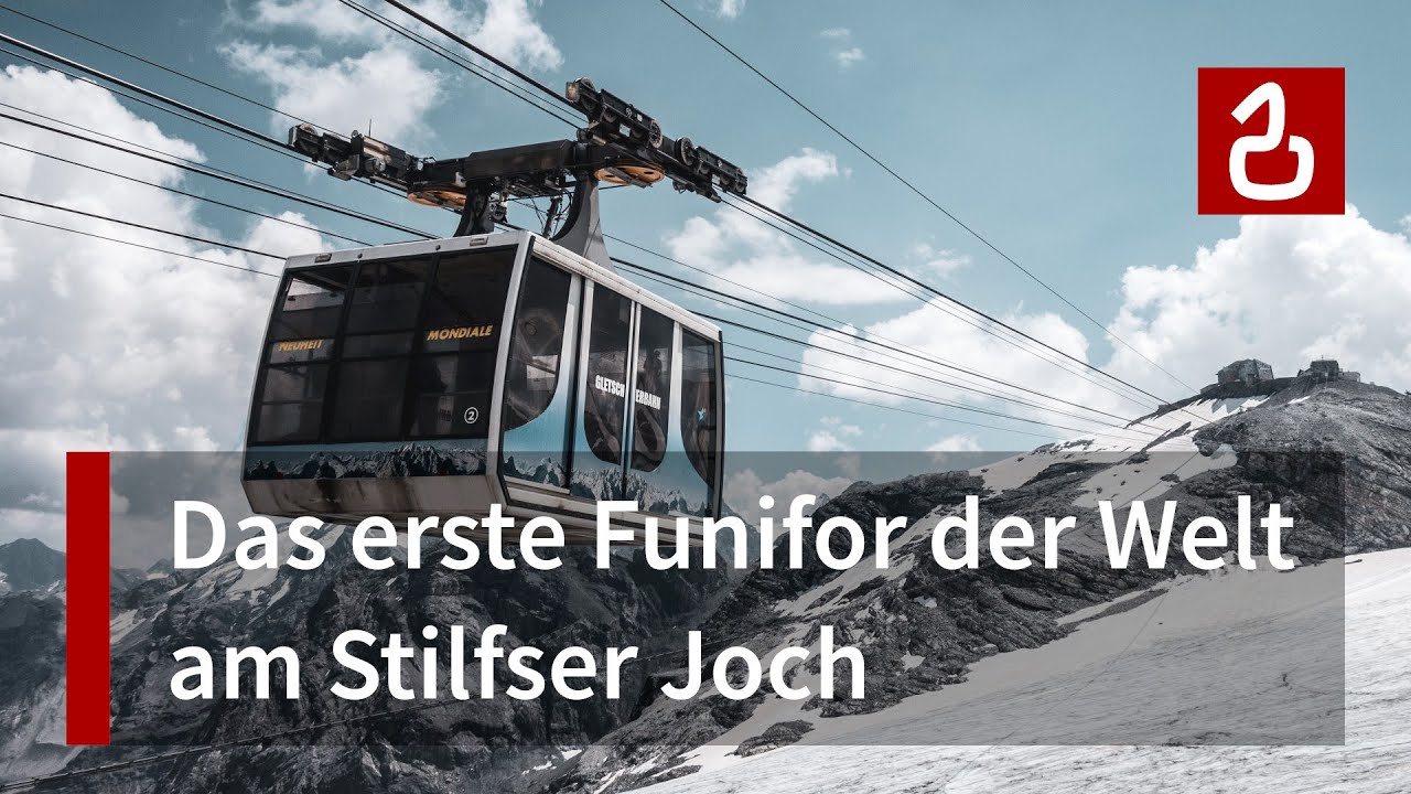 Passo dello Stelvio - Livrio | Das erste Funifor der Welt am Silfser Joch!