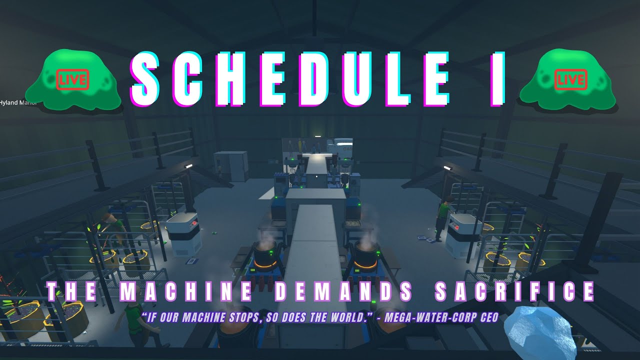I have absolutely lost my mind to the gunk | Schedule 1 (Story Ending Stream)
