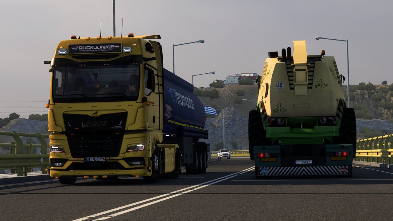 Euro Truck Simulator 2 | Nizza - Hamburg | MAN TGX 2020