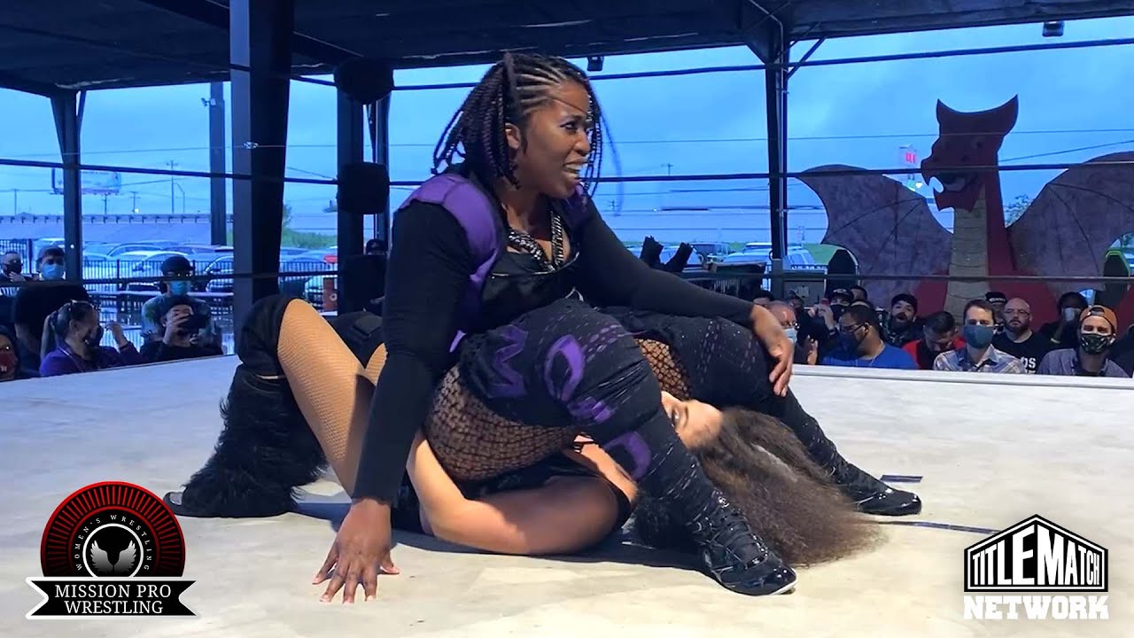 Alejandra the Lion vs WOAD (Women's Wrestling) Mission Pro - Title Match Network