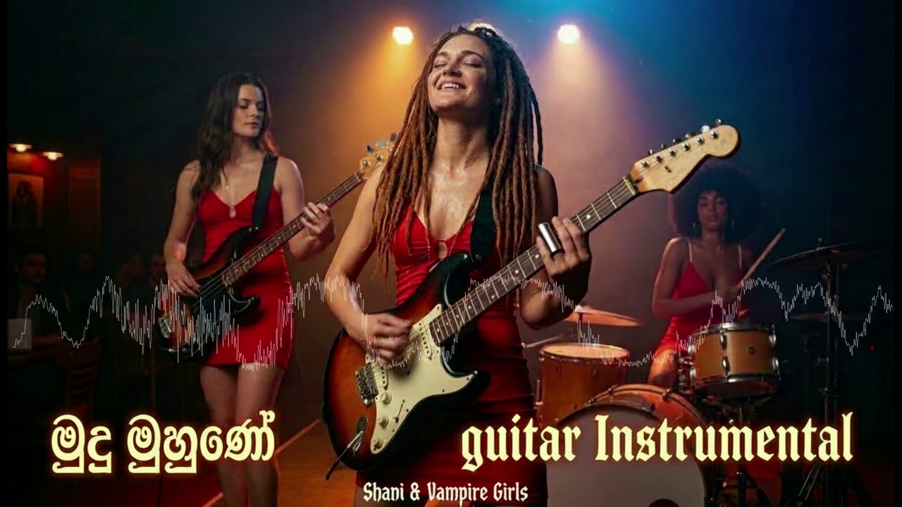 මුදු මුහුණේ (Mudu Muhune) - Guitar Instrumental | Karunarathne Diwulgane | Shani & Vampire Girls