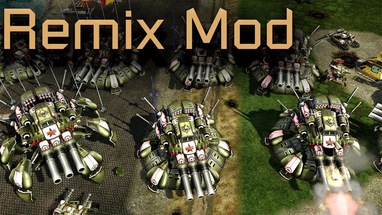 Remix Mod - Red Alert 3 | Soviet Spider Walker |