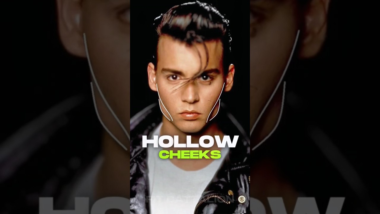 How to get hollow cheeks #shorts