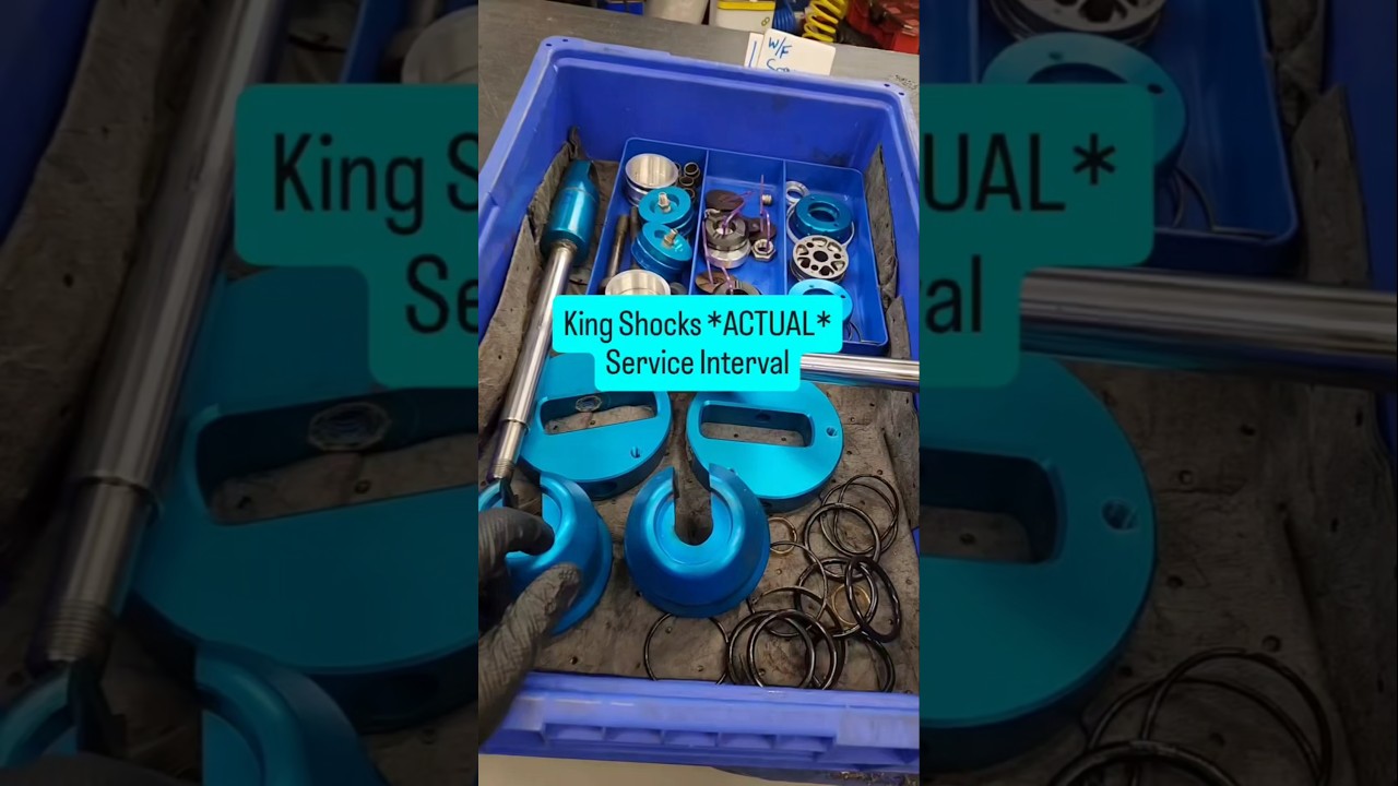 King Shocks ACTUAL Service Interval (NOT 30k miles!)