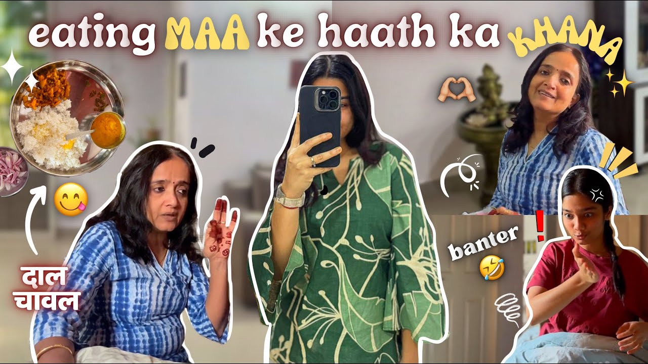 Maa Ke Haath Ka Khana 🫶❤️ | Best Feeling Ever | Family Vlog | Akancha Sharma